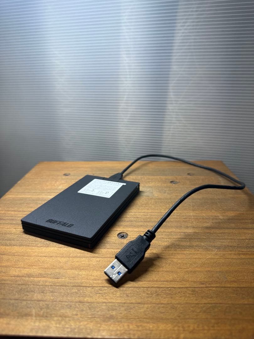 BUFFALO 3.0 外付けハードディスク SSD-PG960U3-BA中古品