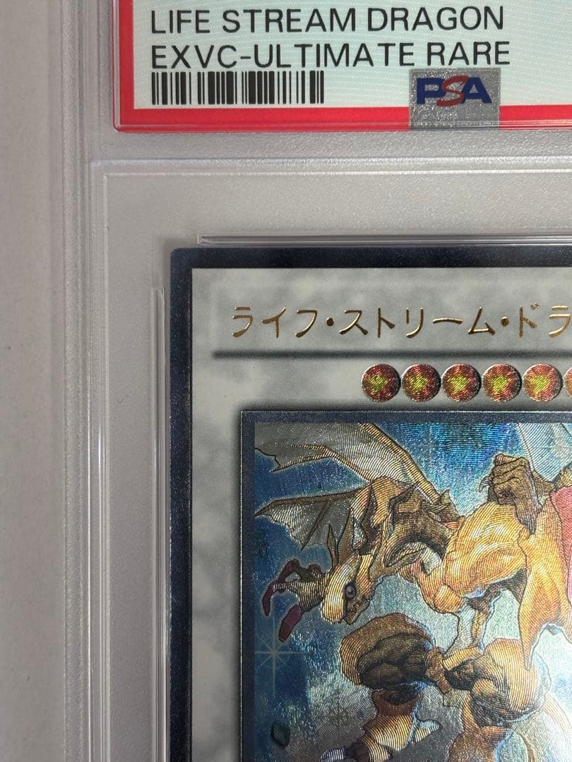 【PSA10】遊戯王 ライフ・ストリーム・ドラゴン レリーフ