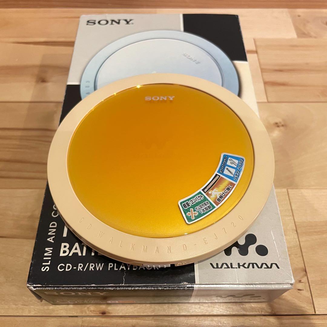 SONY ポータブルCDプレイヤー WALKMAN D-EJ720 オレンジ