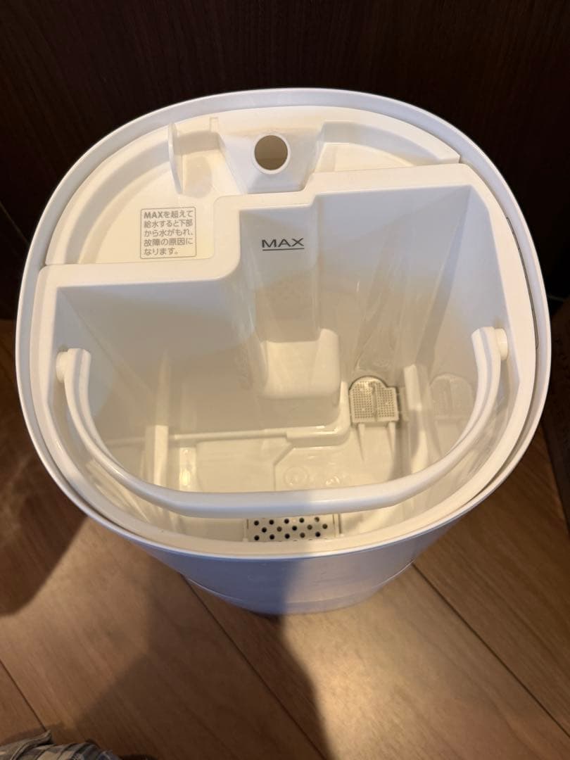 IRIS OHYAMA ハイブリッド加湿器 ホワイト