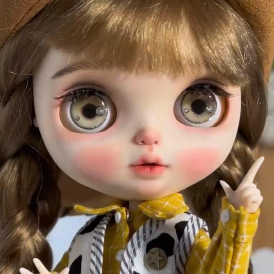 カスタムブライス 作家様 CowGirl フルセット かわいい ドール