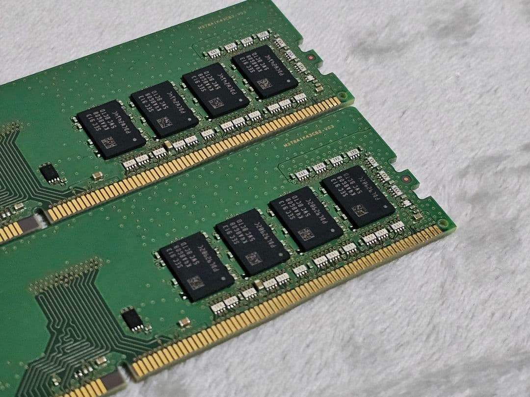Samsung DDR4 2666 16GB ( 8GB ×2 ) メモリー