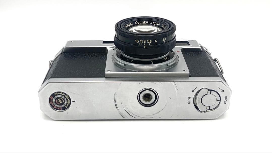 【完動品 美品】Nikon S2 後期 ブラックダイヤル NIKKOR-H F2
