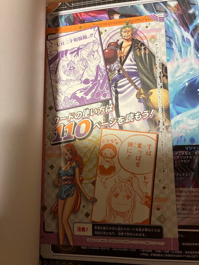 ワンピースカード 2ndコンプリートガイド ゾロ十郎 おナミ 未開封プロモ