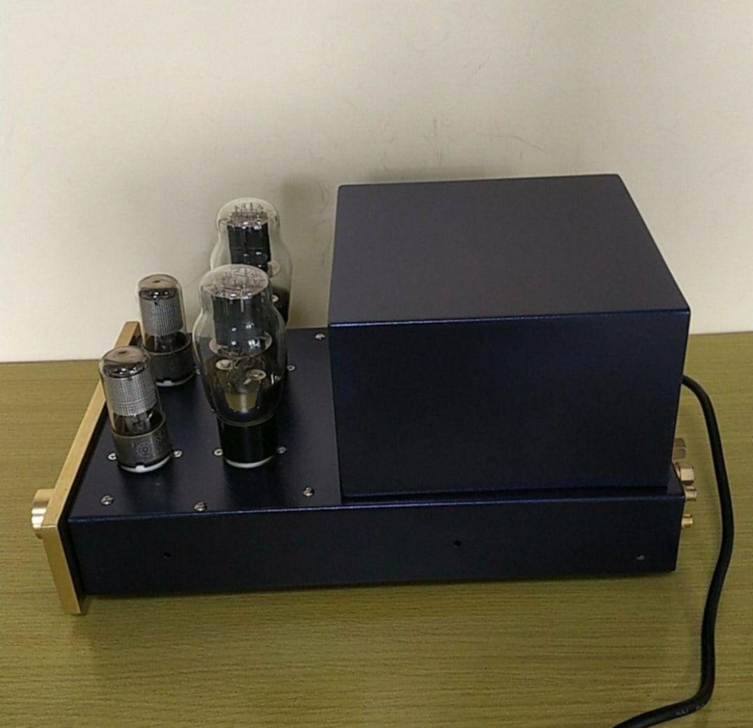 自作 6B4G シングル真空管アンプ