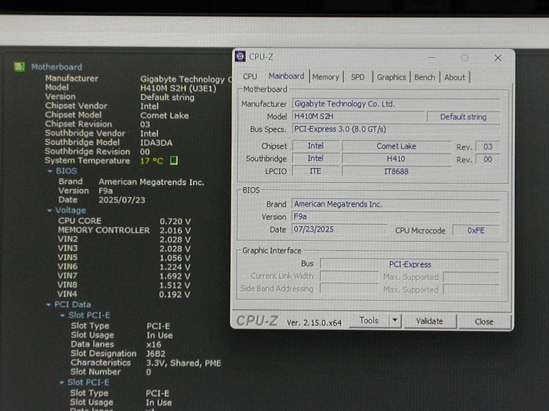 ジャンクマザボ　GIGABYTE　H410M S2H　LGA1200