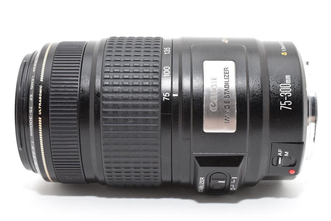 美品　CANON EF 75-300mm F4-5.6 IS USM