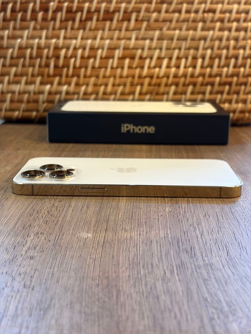iPhone13pro 128GB GOLD（箱・ケース・フィルム付）