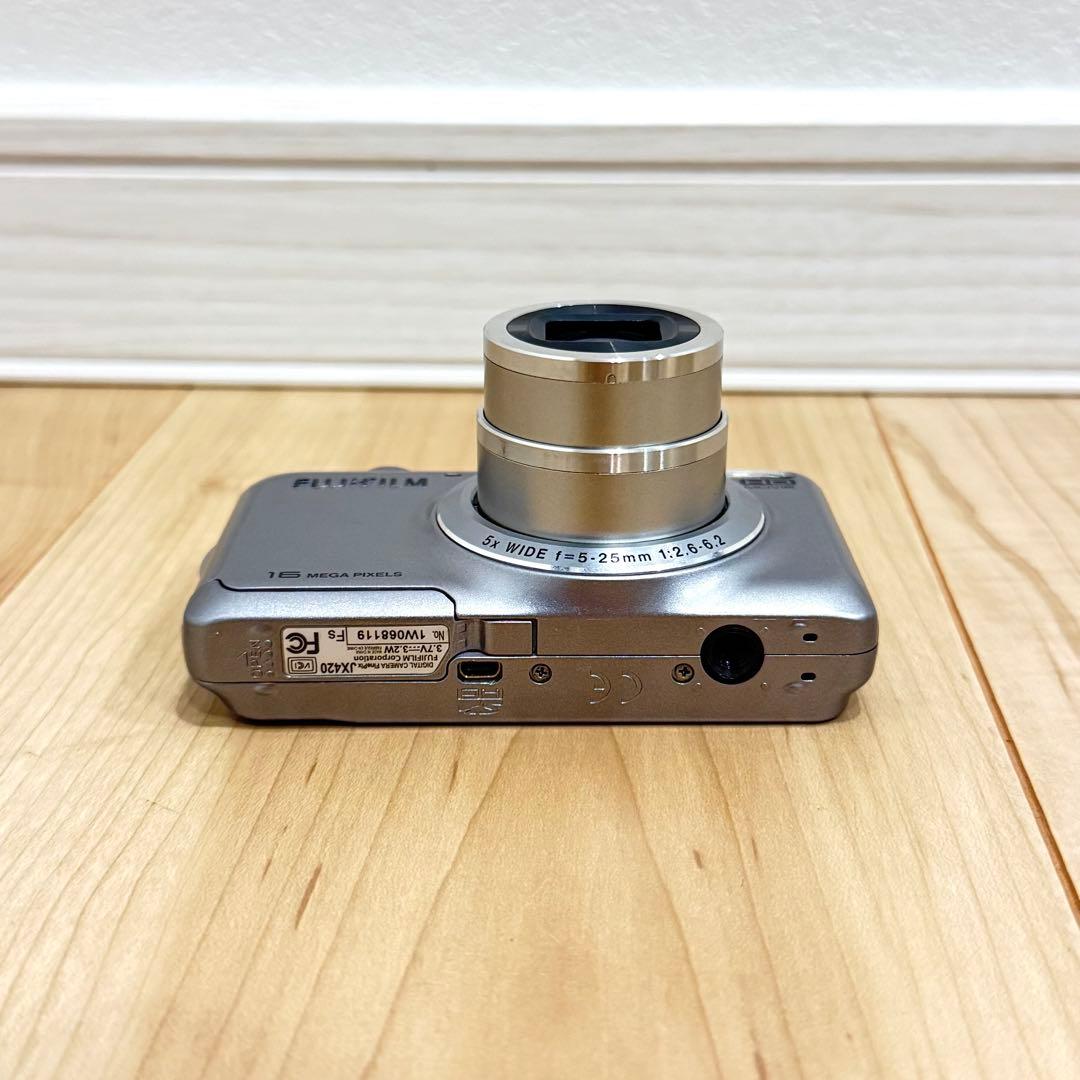【美品】　FUJIFILM 富士フィルム　FINEPIX JX420 デジカメ