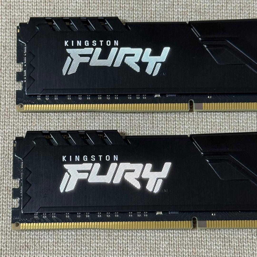 Kingston DDR4-3600 32GB (16GB×2) 動作確認済