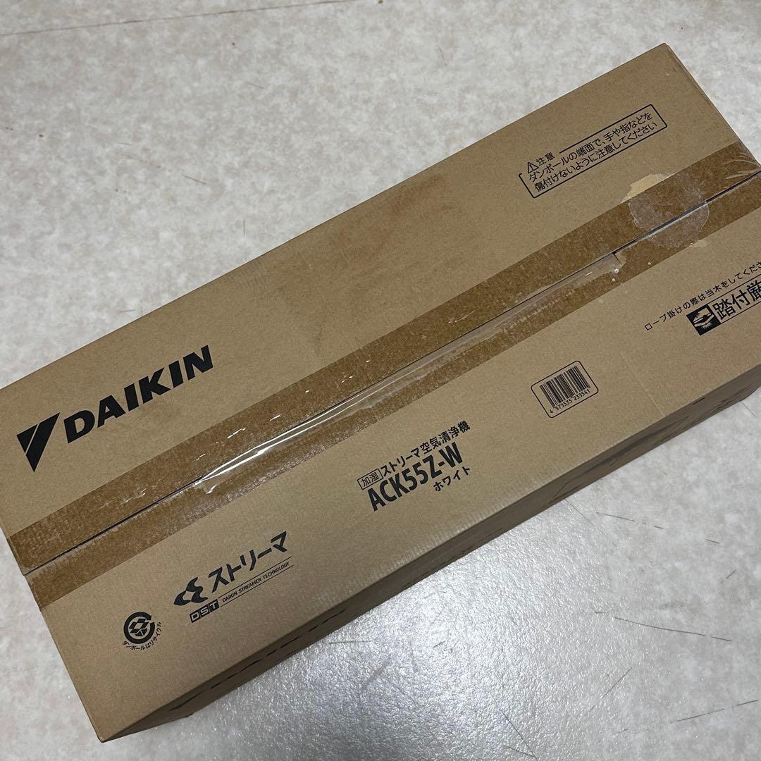 DAIKIN 空気清浄機 ACK55Z-W ホワイト