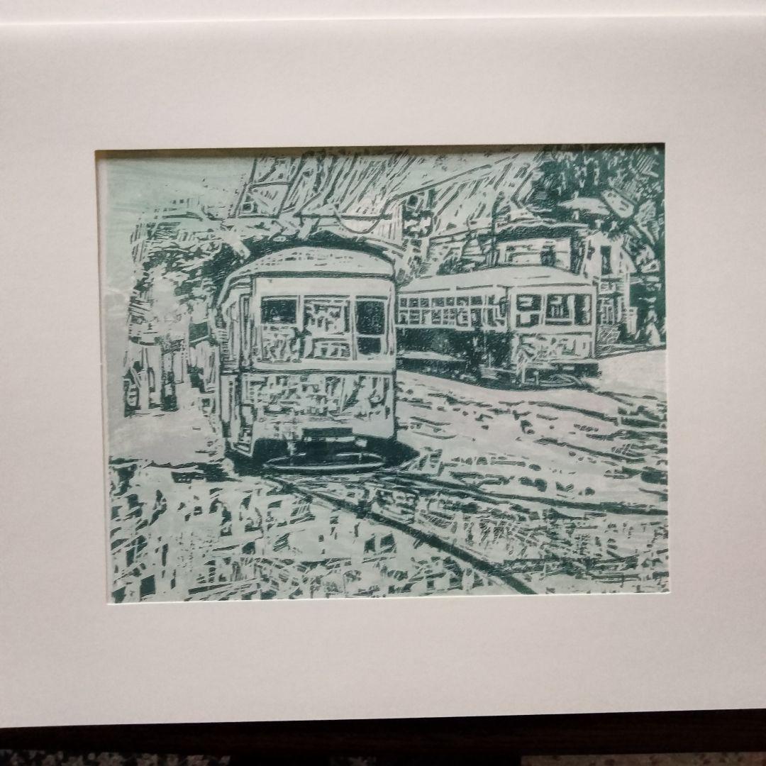 絵画　長春印迹　版畫集　中国　12枚セット　額装　美術品　インテリア