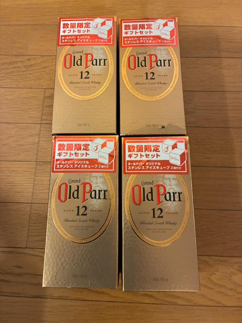 オールドパー 12年 40度 750ml　4箱