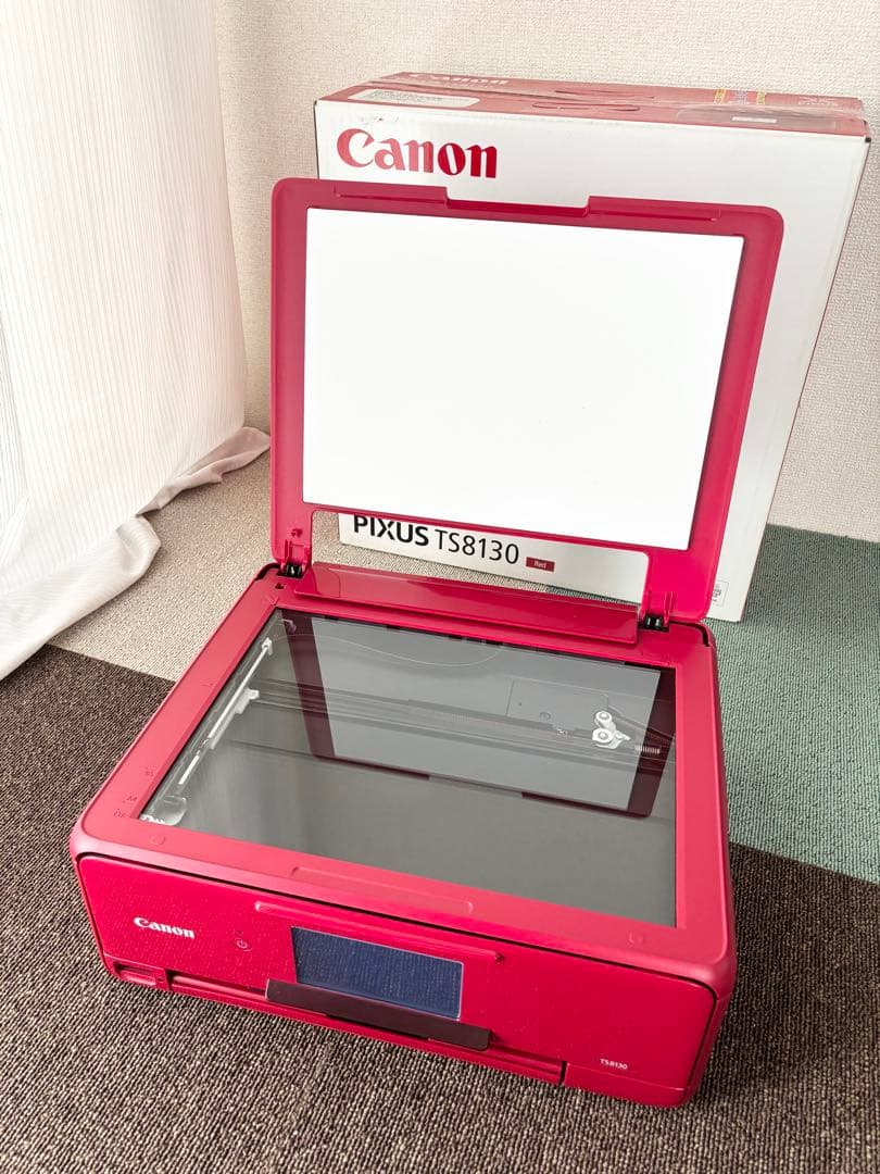 【3/27迄限定】Canon TS8130 動作良好 スマホ対応 予備インク付