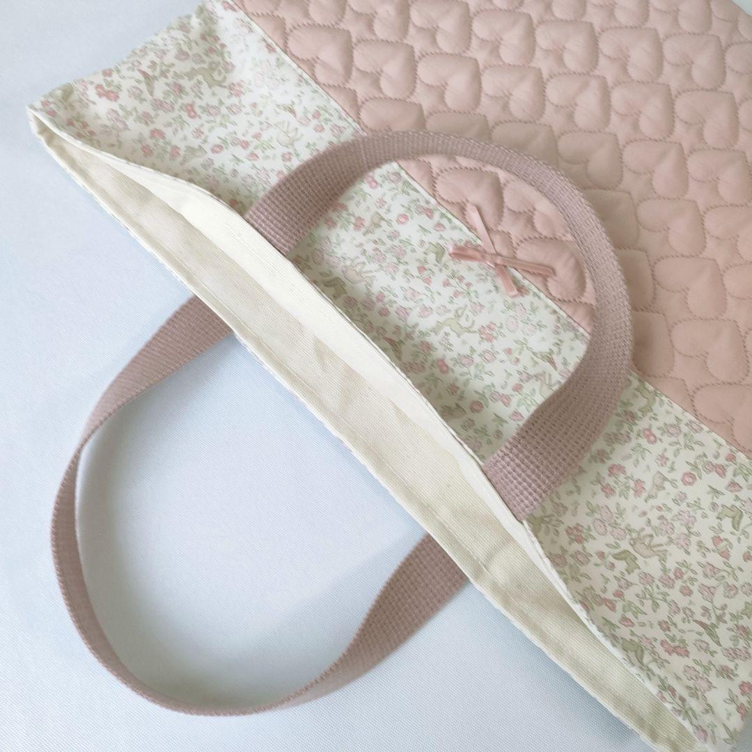 【なしこ】ハンドメイド　レッスンバッグ