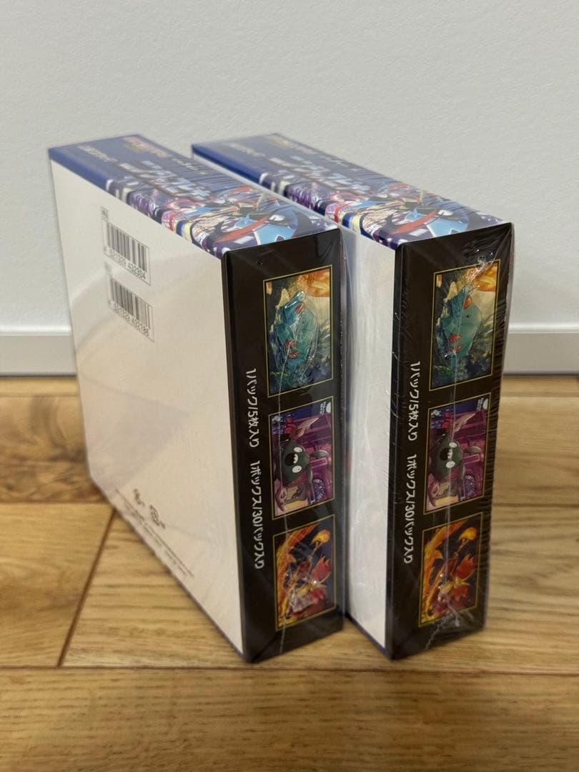 【未開封シュリンク付き】ポケモンカードゲーム ニンジャスピナー 2BOX