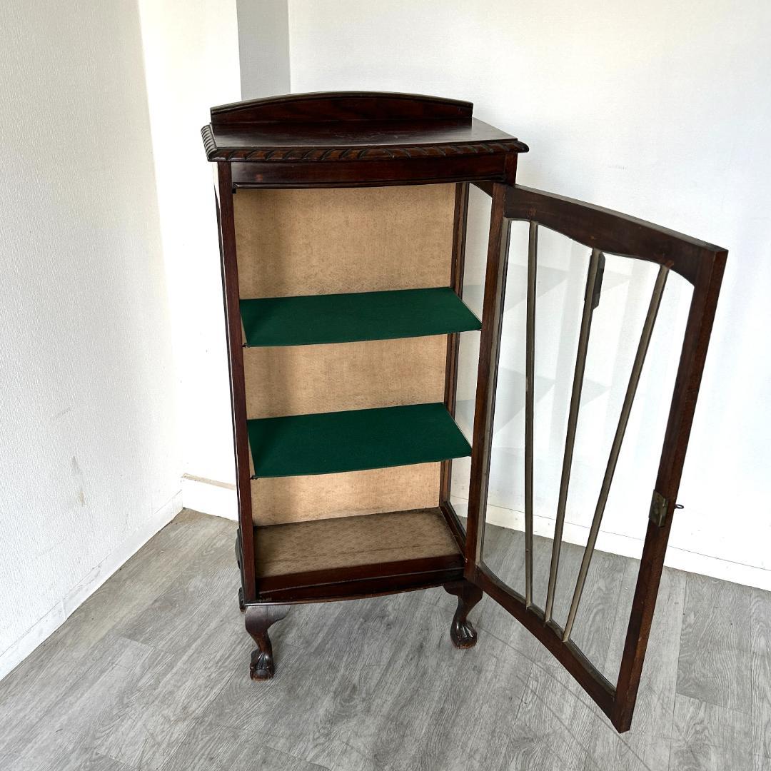 イギリス アンティーク家具 ディスプレイ キャビネット 1930年頃 966A
