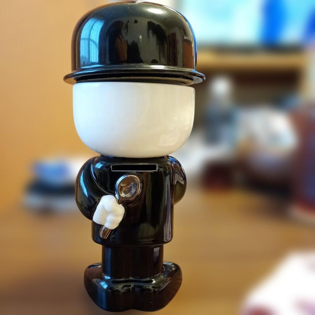 ホームプライド社 フレッドくん 貯金箱 陶器 小物入れ