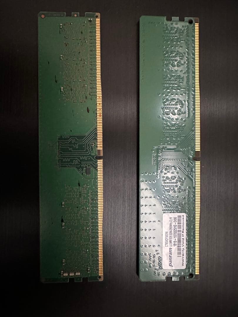 DDR4 8GB×2 デスクトップ用メモリーカード