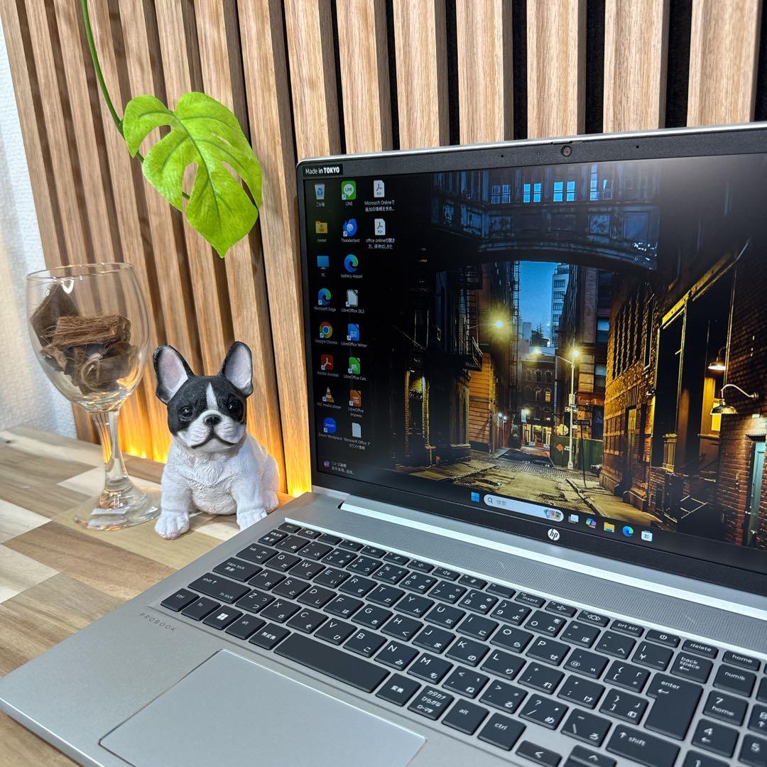 美品2022年モデル‼️HP ProBook☘メモリ16GB☘ノートパソコン