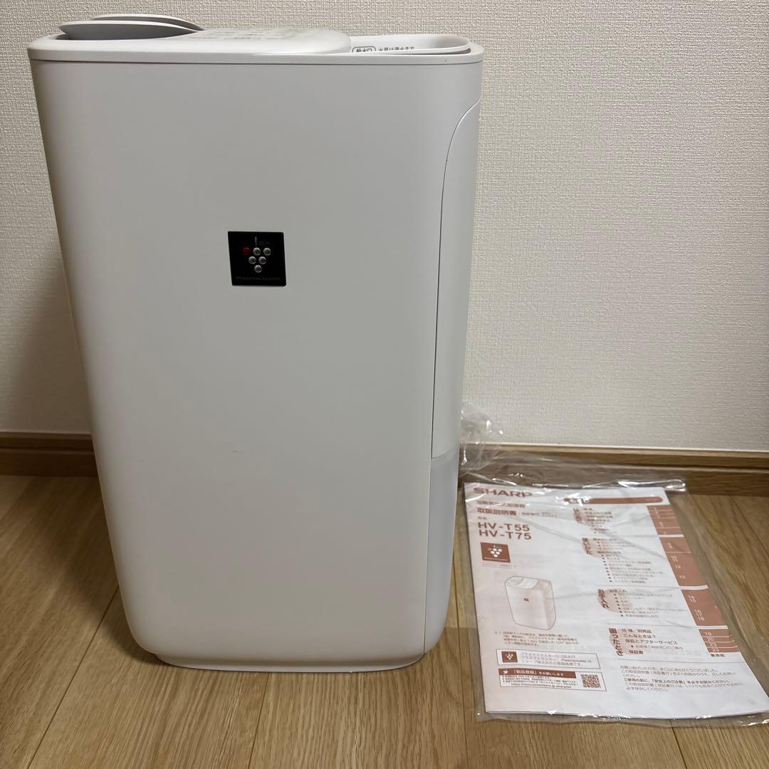 シャープ SHARP HV-T75-W 加湿器 ホワイト 未使用