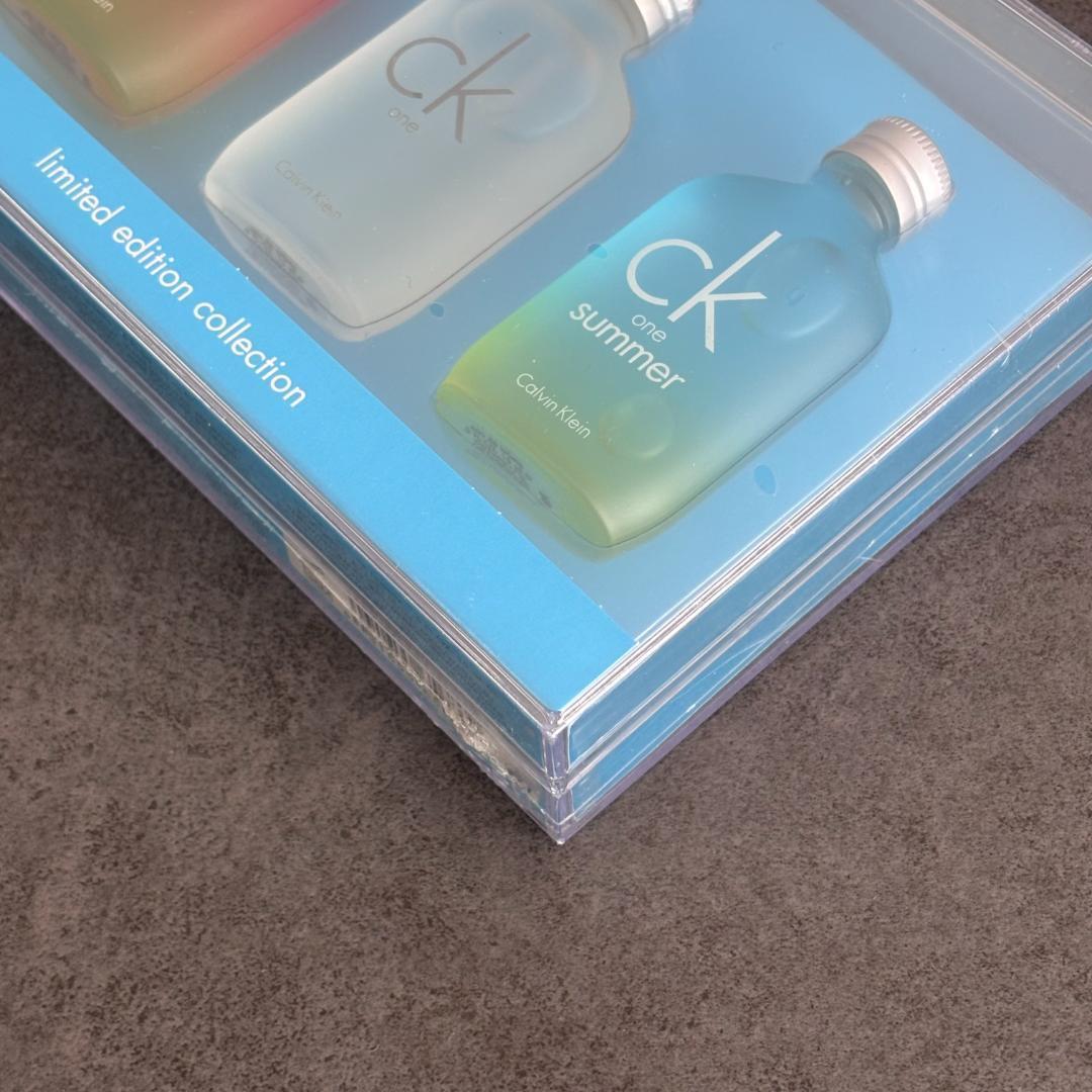 カルバンクライン ck one summer 限定 香水3本セット 未開封品