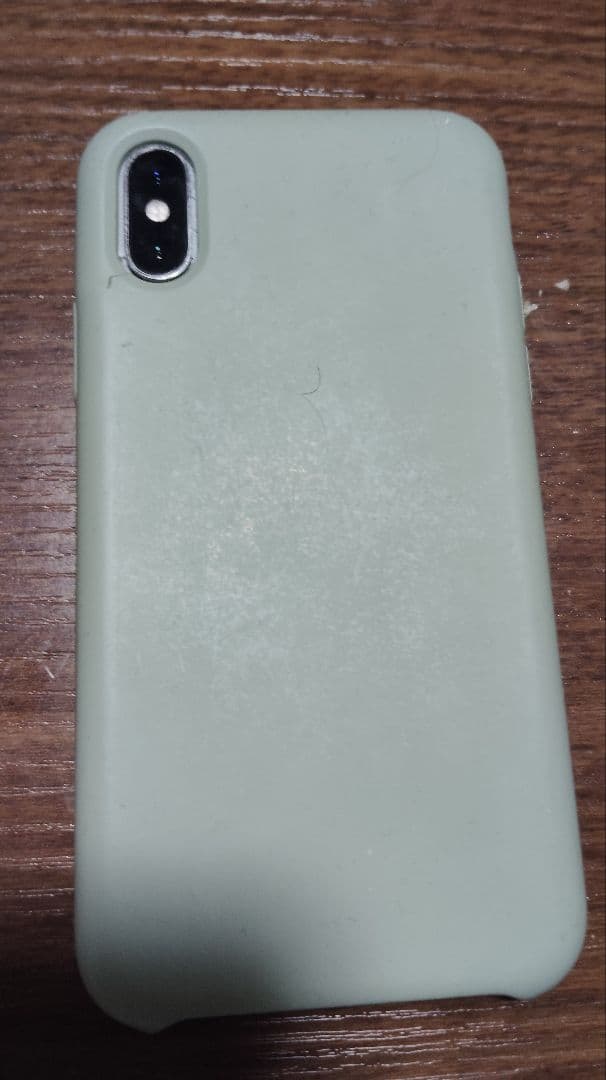 iPhone Xs ホワイト ケース付き ジャンク simフリー 値下げ可能