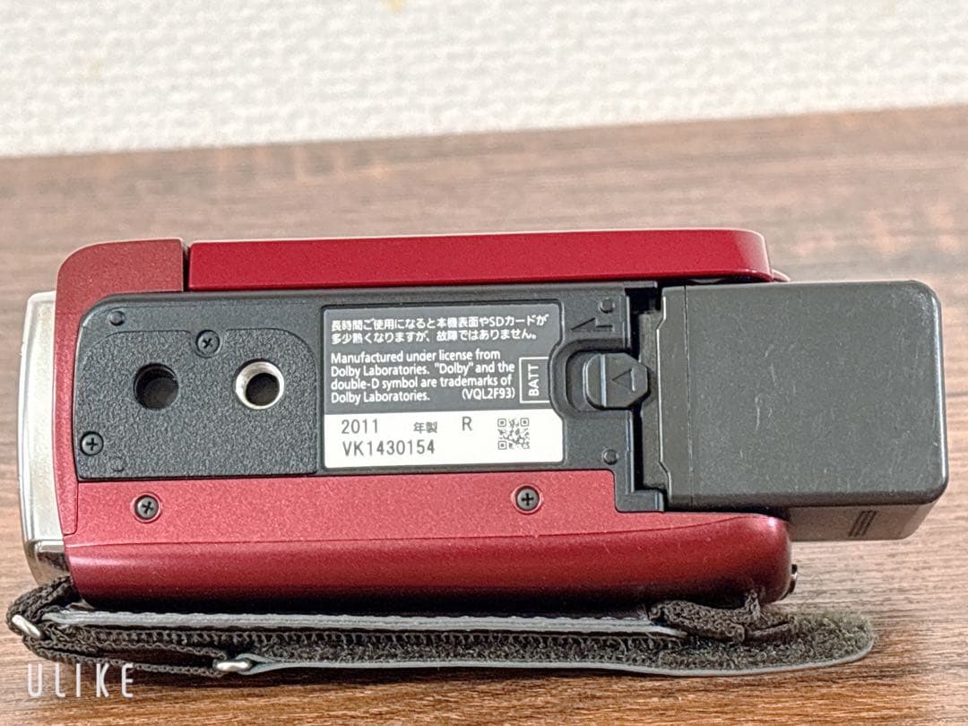 ★実用美品★パナソニック Panasonic HDC-TM25クランベリーレッド