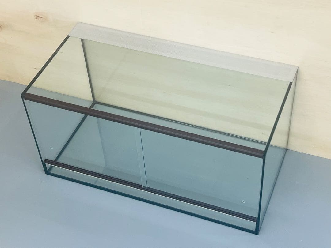 一点商品！特注パルダリウム・テラリウム水槽600×300×300未使用品