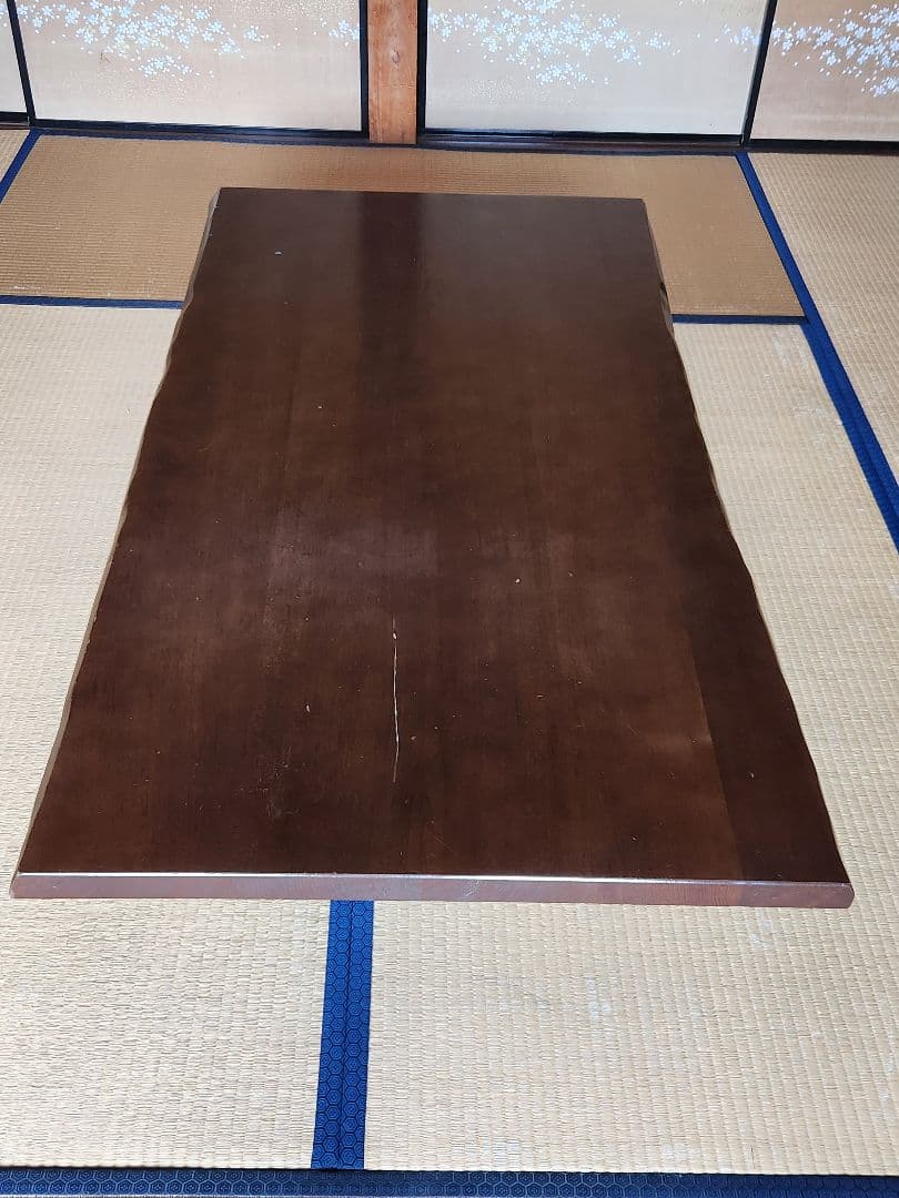 【値下げ再出品】Karimoku　カリモク　90年代　5尺　栓座卓　ローテーブル