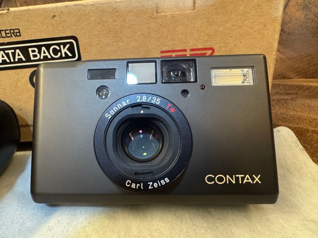 美品 CONTAX T3D Titan Black 動作確認済 チタンブラック