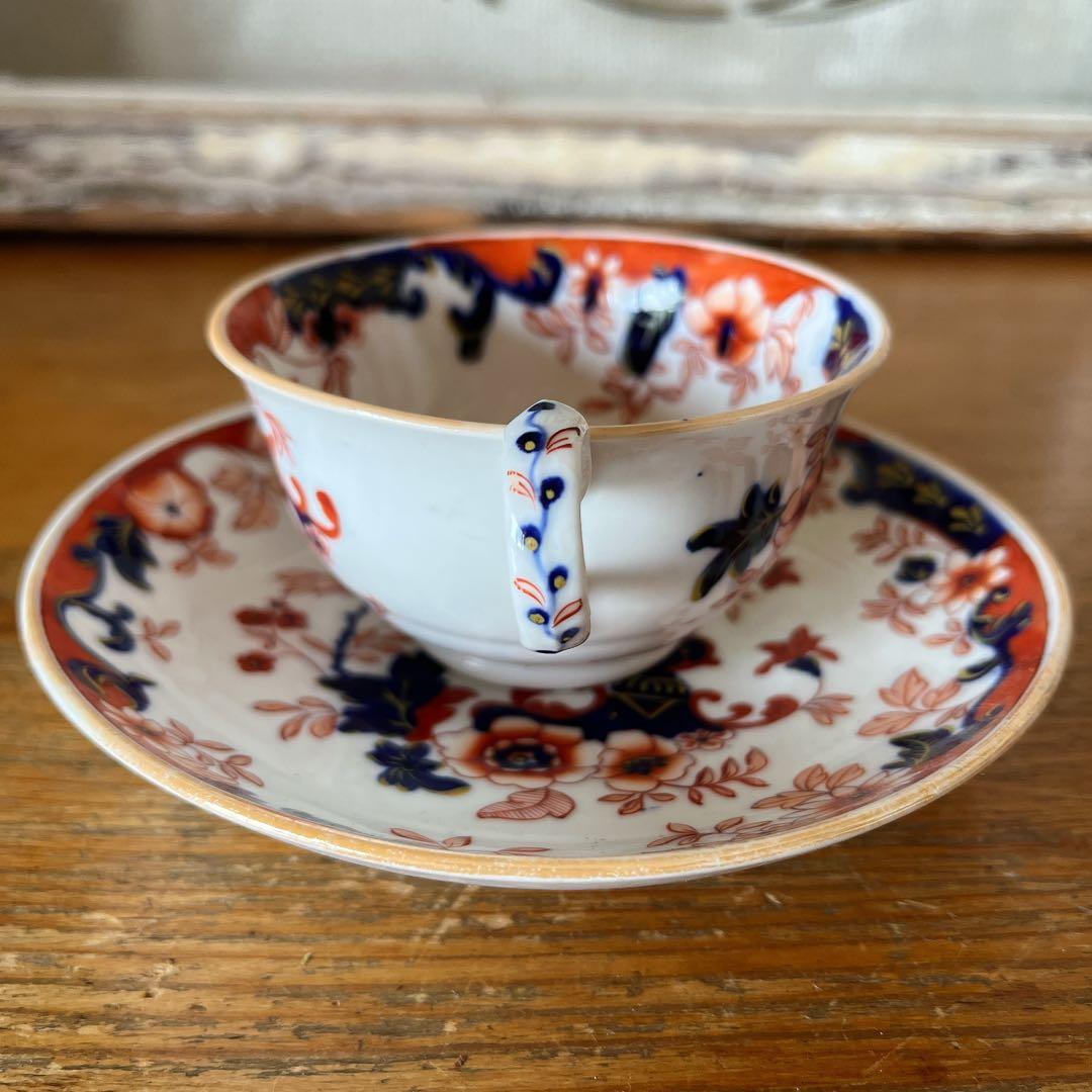 イギリス　Davenport 伊万里パターンのC&S