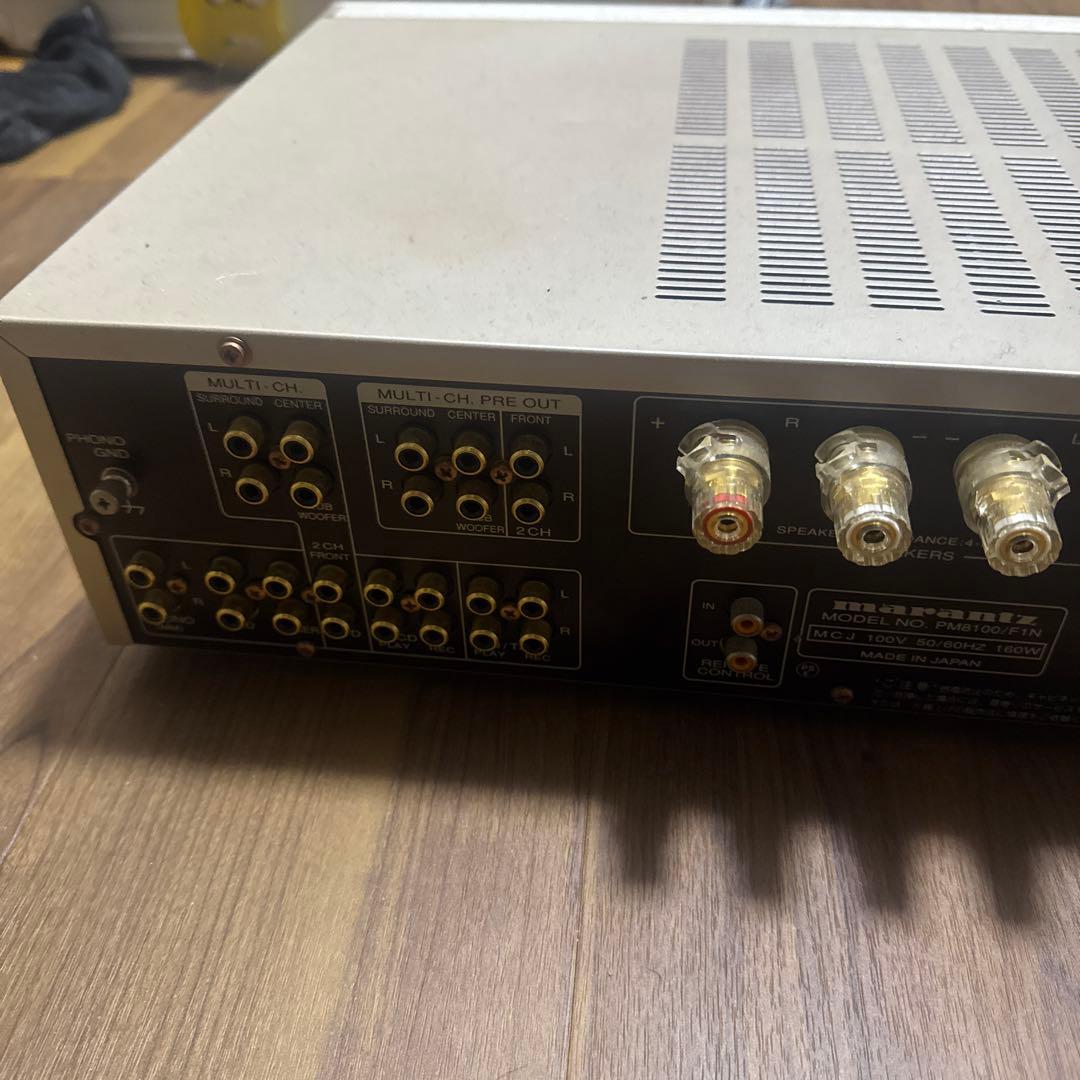 【初心者セット】ウッドスピーカーとアンプセット　Denonと marantz