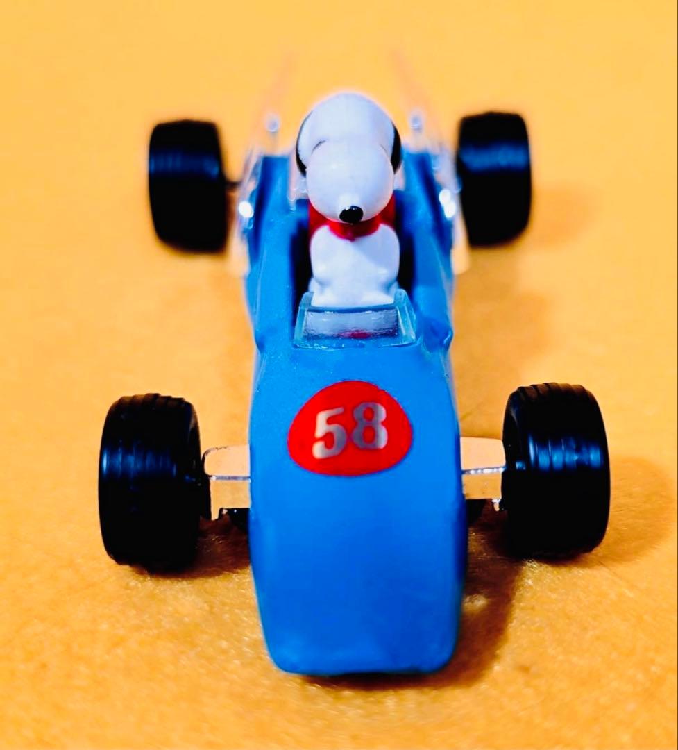 1970年代スヌーピーSNOOPY日本製AVIVAヴィンテージミニレーシングカー