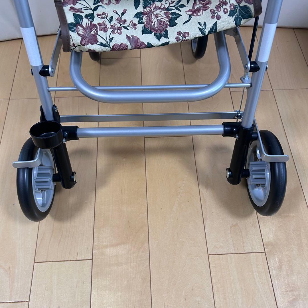 島製作所　新品　サニーウォーカー　シルバーカー　歩行器　折りたたみ式　傘立て
