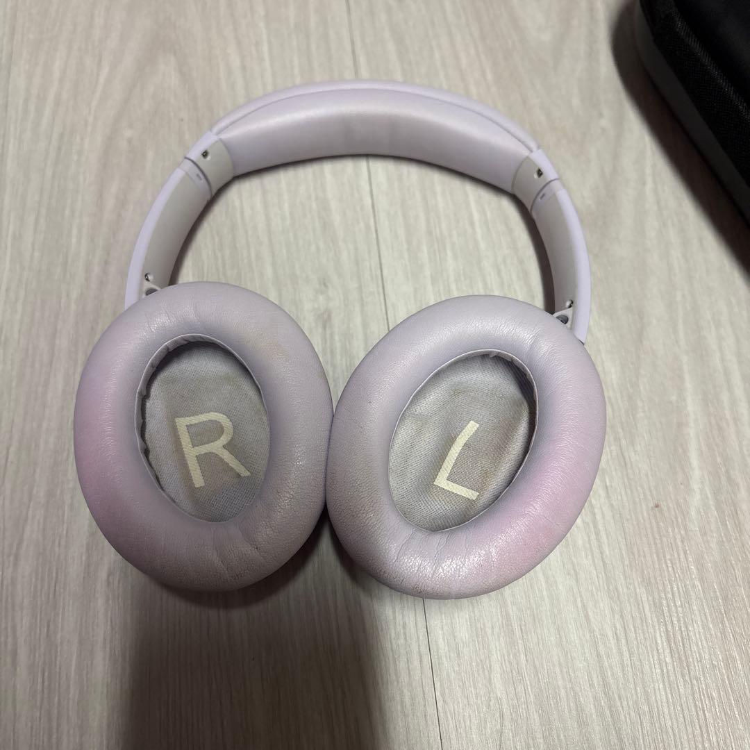 Bose ワイヤレスヘッドホン パープル 収納ケース付き