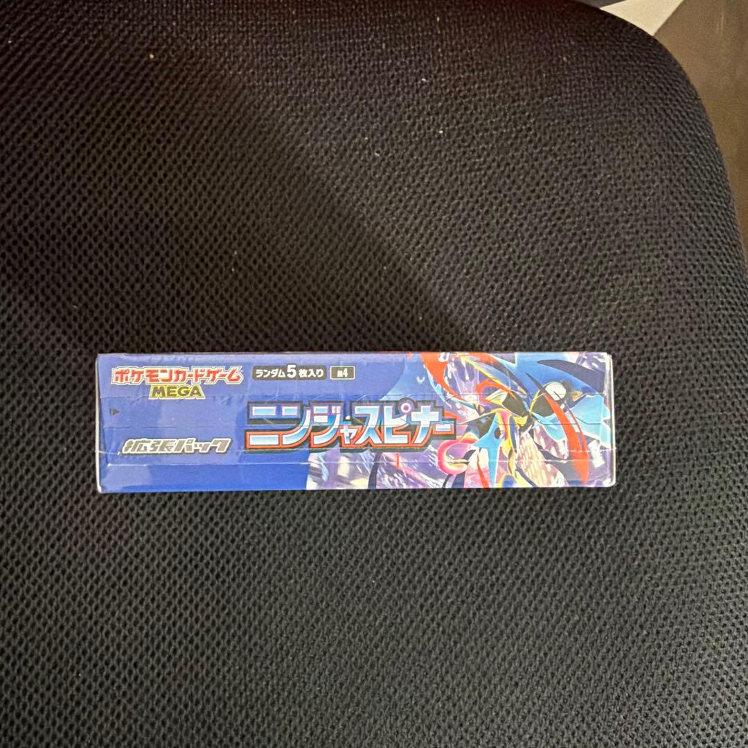 ポケモンカード　MEGA拡張パックニンジャスピナーBOX シュリンク付き1BOX