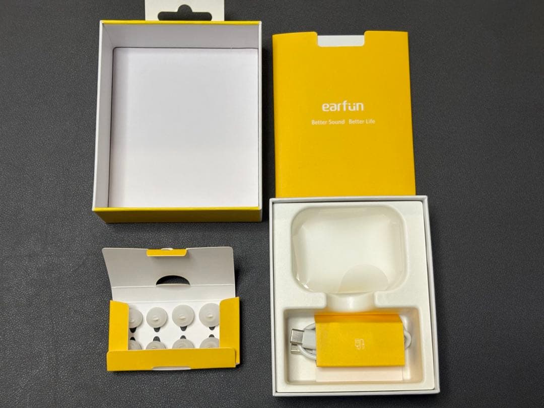 EarFun Air Pro 4 Bluetooth ワイヤレスイヤホン 美品