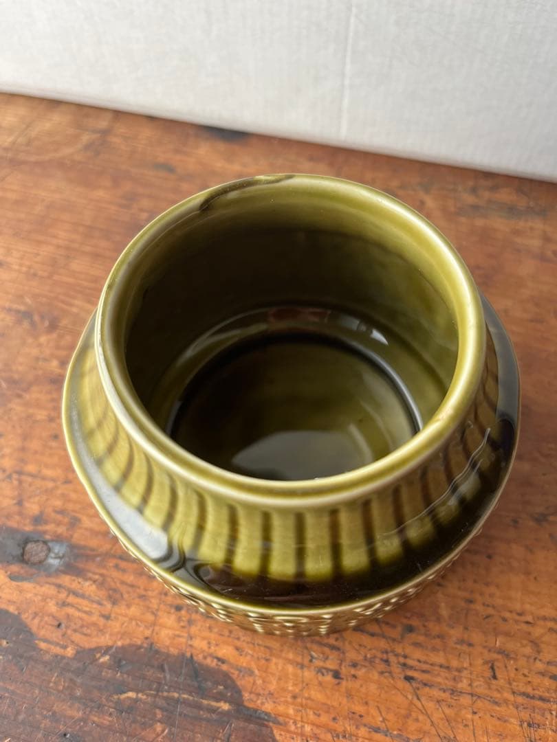 イギリス　英国　シュガーポット　陶器　ビンテージ　Sadler ENGLAND