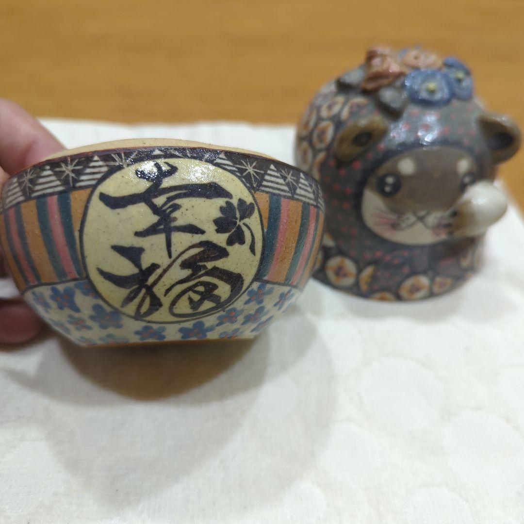 陶芸家　樋口早苗さん　猫の小物入れ