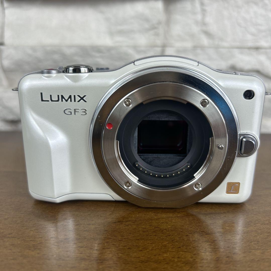 LUMIX DMC-GF3W DOUBLELENS KIT 【極美品】SDカード