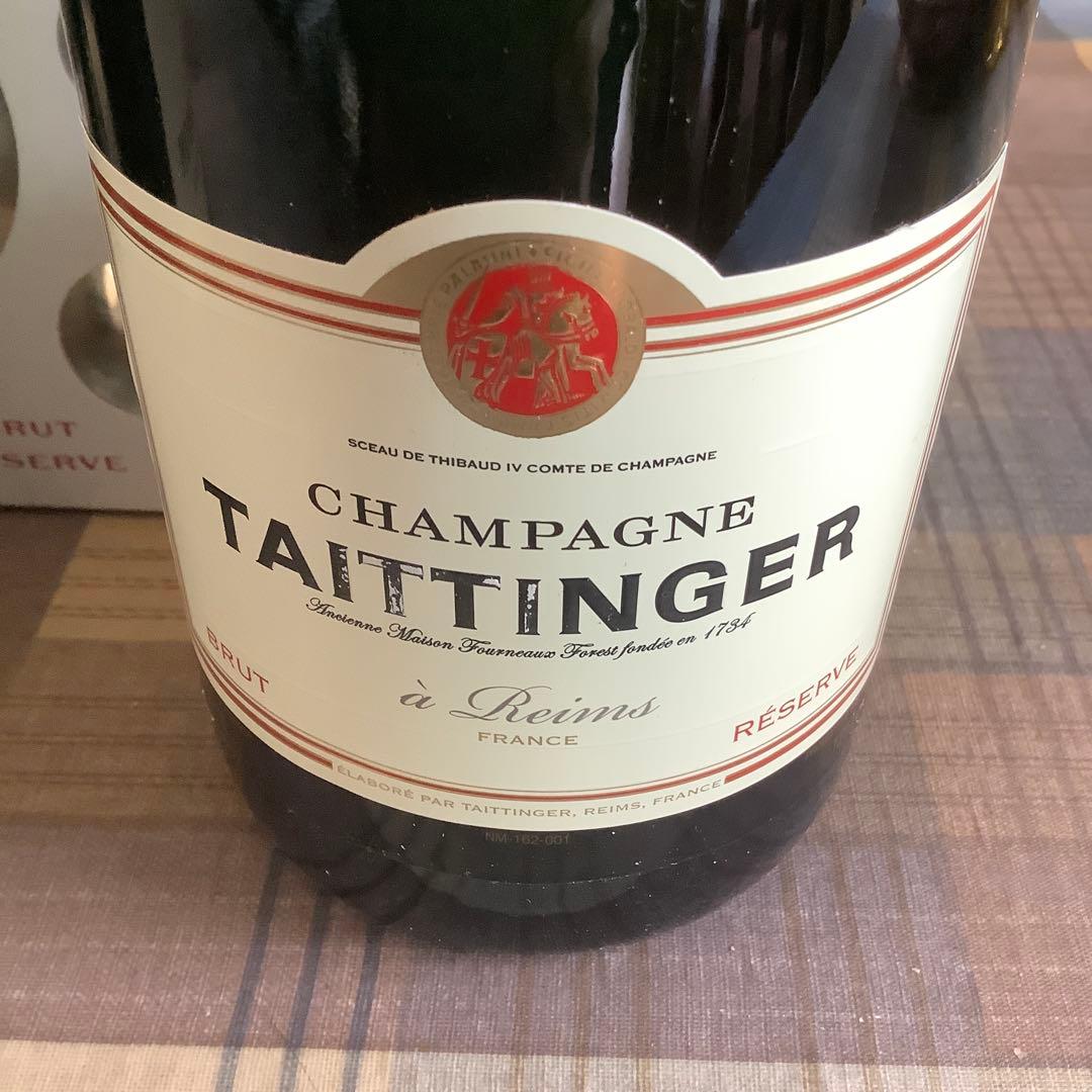Taittinger & Moët シャンパン ２本