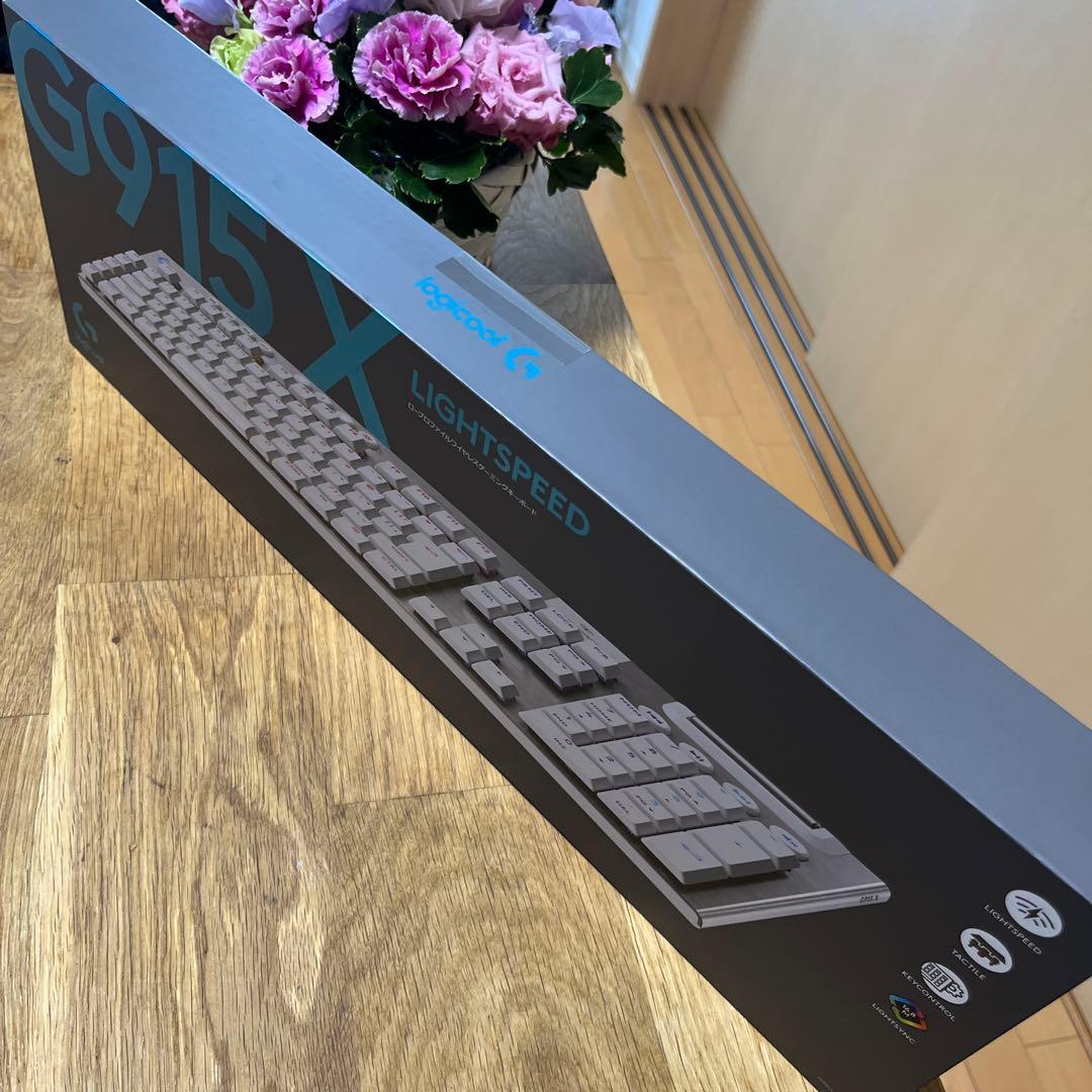 【新品未開封】logicoolロープロファイルワイヤレスゲーミングボード