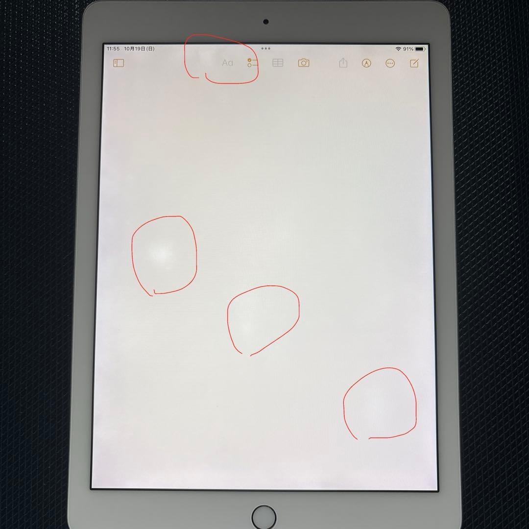 iPad Pro 9.7インチ 128GB 2016年モデル ※注意点あり