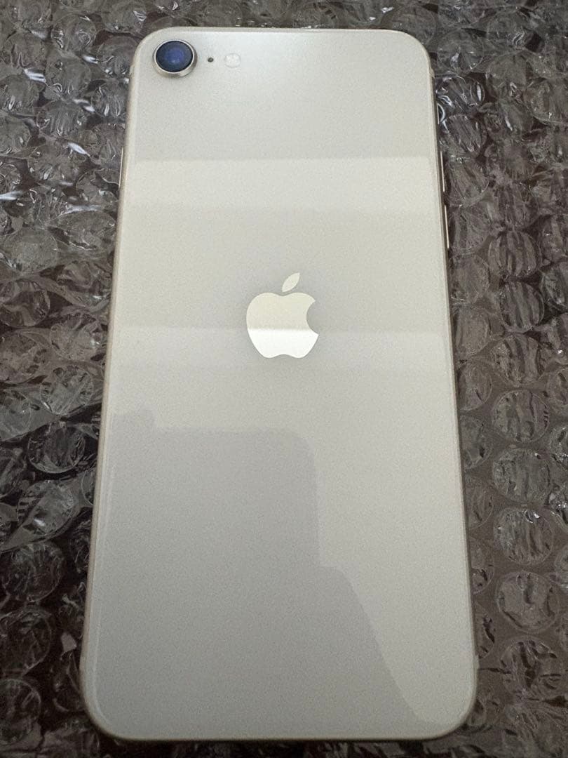 【未使用に近い】iPhoneSE3第3世代128GB SIMフリー 100%