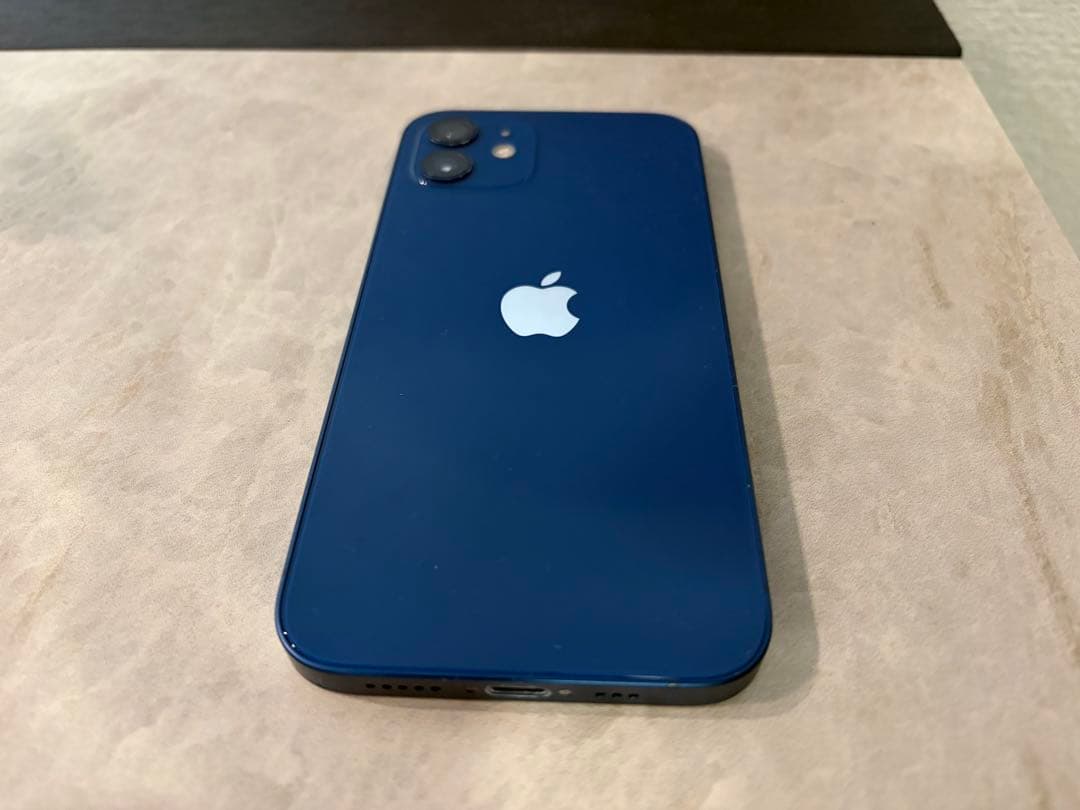 Apple iPhone 12 青色 本体・元箱付き•充電ケーブルなし