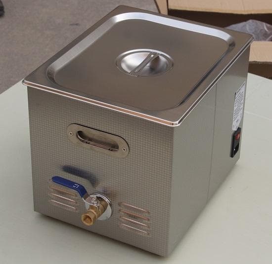 2周波で洗浄力 強力アップ◆ 超音波洗浄器 デュアルタイプ 10L 業務用