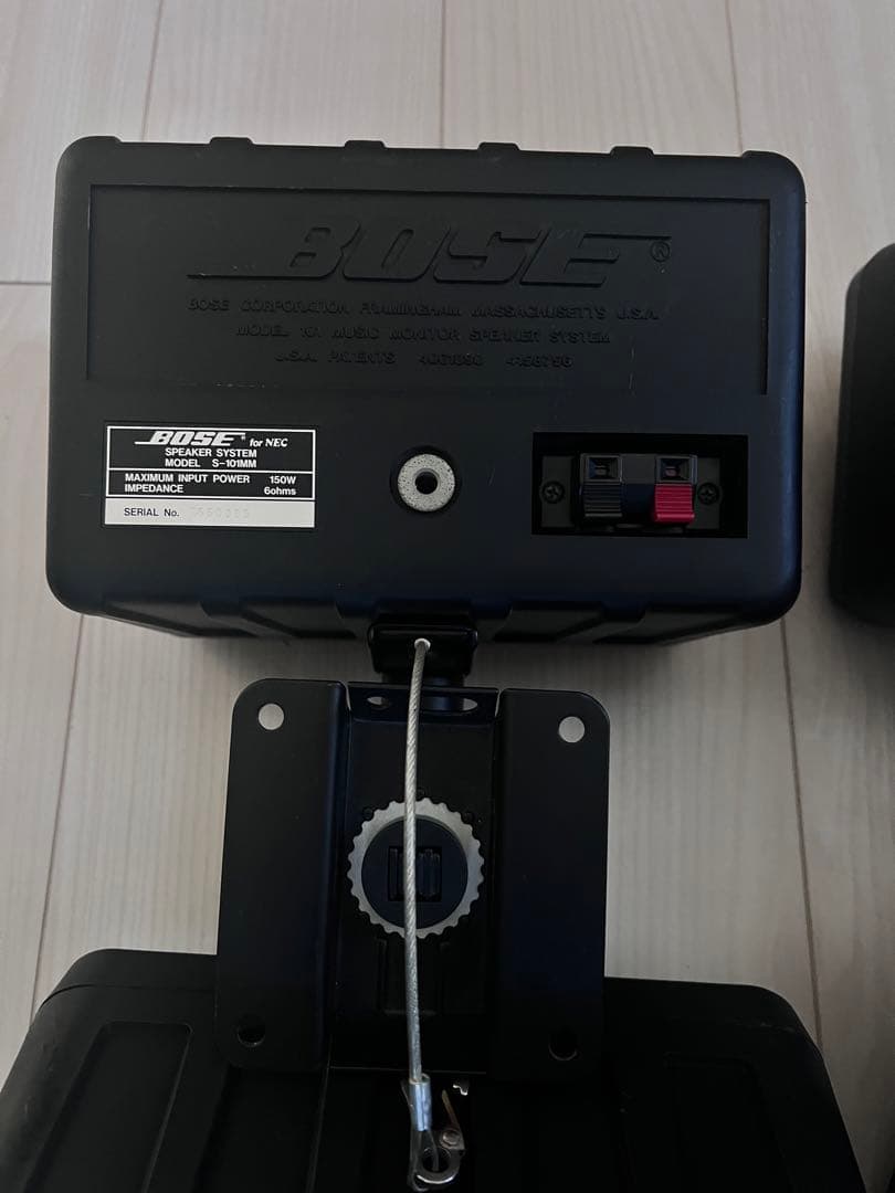 BOSE 101MM 4個セット　ブラケット付属