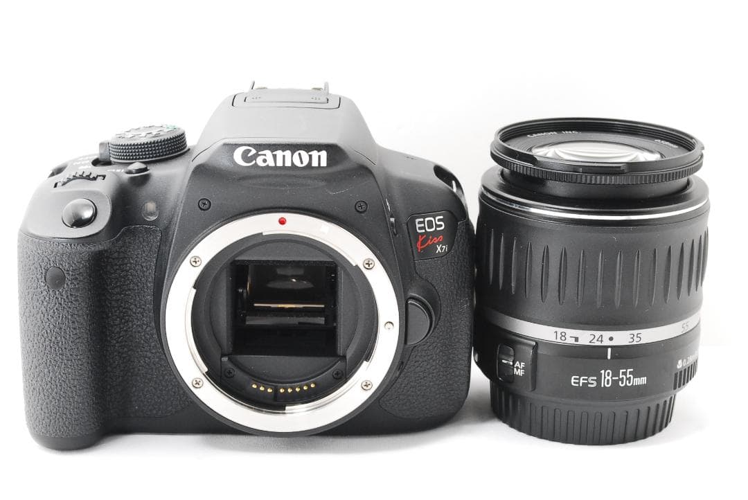 Canon EOS kiss x7i 一眼レフカメラ スマホ転送 シングルレンズ
