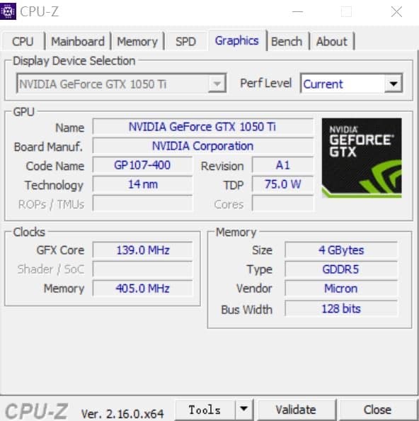 グラフィックボード・グラボ・ビデオカード NVIDIA GeForce GTX 1050 Ti 4GB